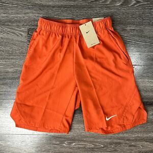Nike Court Victory 9” Dri-FIT Tennis Shorts Men's XS Orange FD5384-811 NWT